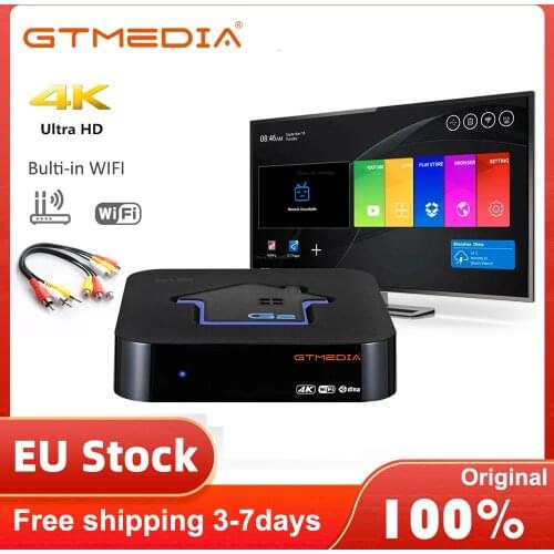 GTMEDIA G2 Smart TV Box Android 7.1 2G 16GB Rockchip 4K Wifi Netflix Set top Box Media Player 2GB 16GB TV Box PK Android 9.0 BOX