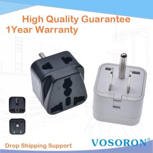 2019 Lowest price Plug adaptor EUROPEAN to AMERICAN USA Taiwan Thailand Japan Travel Adapter Power Converter Wall Plug