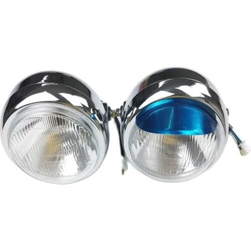 12V Universal Motorcycle headlamps lighting assembly before assembly For CM125 CM 125 CM150 Headlamps assembly