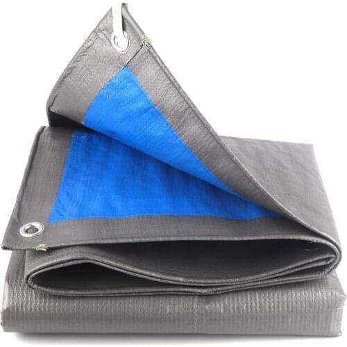 0.28mm Thick Tarpaulin Rainproof Cloth Waterproof Cover Sunshade Awning Wear-resisting Truck Car Canvas Balcony Succulent Cover