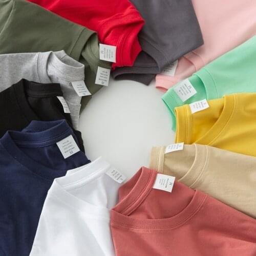 100% Cotton Short Sleeve T-shirt Men 2021 Summer Casual Tshirt Women Basic Harajuku Soft T Shirt Tops Tee