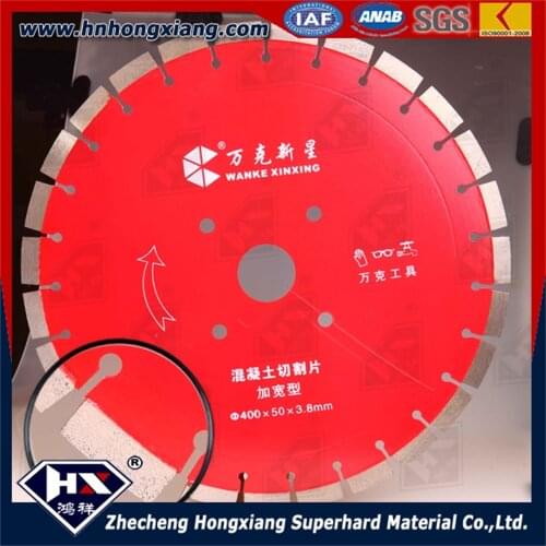 16 Inch Diamond Blade for Concrete and Asphalt Road Cutting 27years factory sell