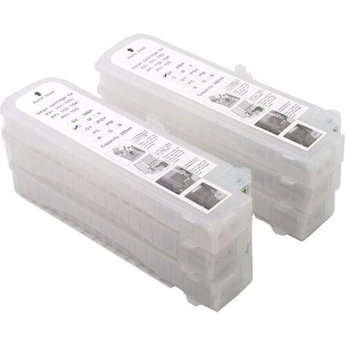 280ML PFI-107 Refill Ink Cartridge For Canon iPF680 iPF685 iPF686 iPF770 iPF780 iPF785 iPF786 iPF671 iPF681 iPF771 iPF781 iPF670