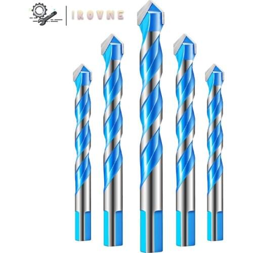3-12mm multi-function glass drill bit Triangle Bawang alloy drill bit is used for ceramic tile concrete glass marble iron sheet