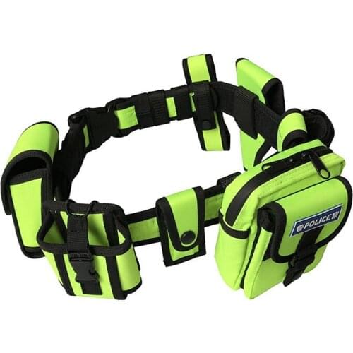 8 Pcs Set Nylon Oxford Cloth Armed Training Knight Belt Security Special Service Multifunctional Tactical Belt