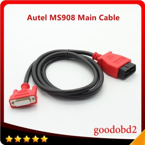 Car Cable For Autel Maxisys 908 PRO Main Cable MS908 Scanner OBD2 16Pin to 15Pin Connector Main Tester Cable Diagnostic Tool