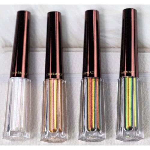 CHARMACY 4pcs/Set Eyeshadow Chameleon Glitter Eyeshadow Long Lasting Cosmetics Color Changing Liquid Eye Shadow Women Makeup