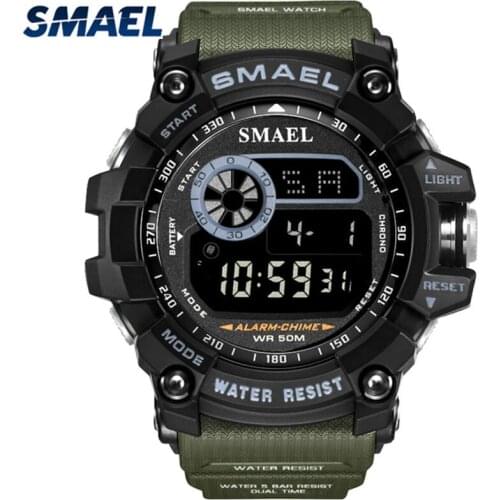 Men Watches Clock Top Brand Luxury SMAEL Swim Military Sports Digital Watch Men LED Wrist Watch Outdoor Man relogio masculino