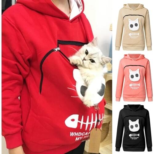 Eillysevens Kangaroo Sweatshirts For Women