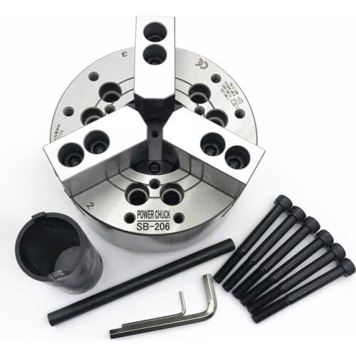 8 inch SB208 Hydraulic three-jaw chuck hydraulic chuck standard size