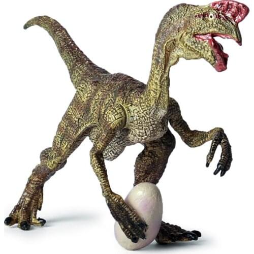 Oviraptor Model Toy Creative Hand-Made Dinosaur Plastic Carnivorous Puzzle Educational Decoration Collection Animal Figure Gifts