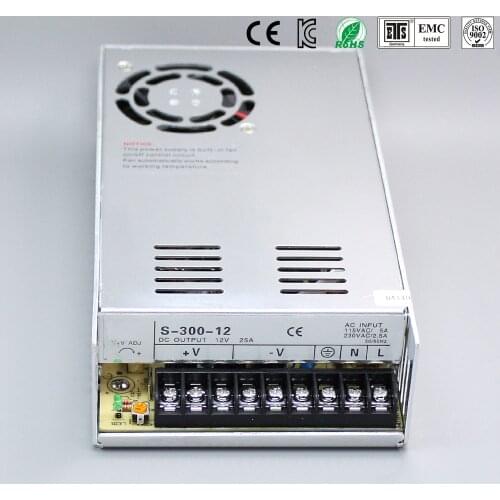 Single Output dc 36V 8.3A 300W Switching power supply For LED Light Strip110V220V AC to dc36V SMPS With CNC Electrical Equipment