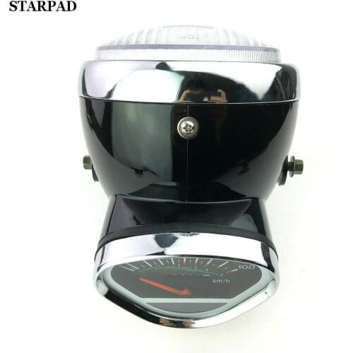 Classical for Motorcycle DAX Headlight Jincheng 70 Lamp Shell Assembly Meter Black Housing Red Yellow Blue Green White Black