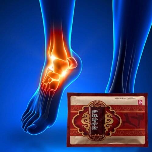 Medical Ganoderma lucidum Balm Analgesic Patches Fast Relieve pain Cervical vertebra Lumbar disc protrusion Plasters 8Pcs/Bag