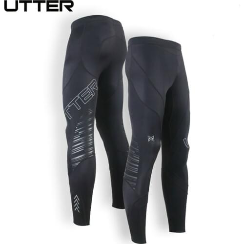 UTTER J13 Men Black Compression Pants Sports Running Tights Jogging Leggings Fitness Gym Clothing Tights for Fitness Sportswear