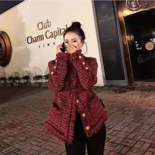 2021 spring new fashion temperament Xiaoxiang coat female 51655