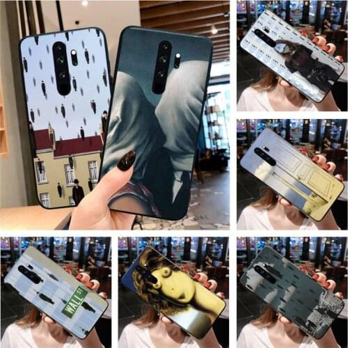 Rene magritte Phone Case for Redmi 9A 8A 7 6 6A Note 9 8 8T Pro Max Redmi 9 K20 K30 Pro