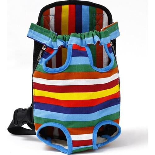 Pets Carrier Backpack Mesh Dog Carrier Puppy Outdoor Travel Products Breathable Shoulder Handle Bags for Small Dog Cat Backpack