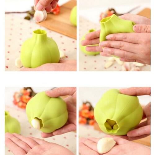 Silicone Garlic Profession Kitchen Diningroom Grater Peeler Tool Gadgets Easy Useful