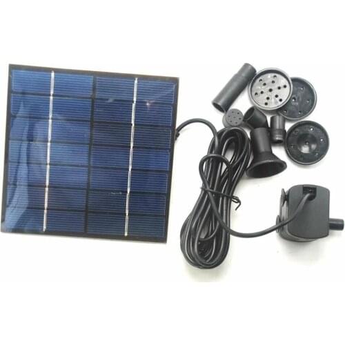 DC7V Solar pumps The Brushless Motor Solar Fountain DC micro submersible pumps