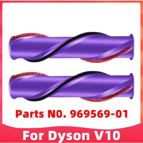 Replacement Brush Roll For Dyson V10 Cordless Vacuum Cleaner Spare Parts Accessories Head Brush Bar Roller No. 969331-01