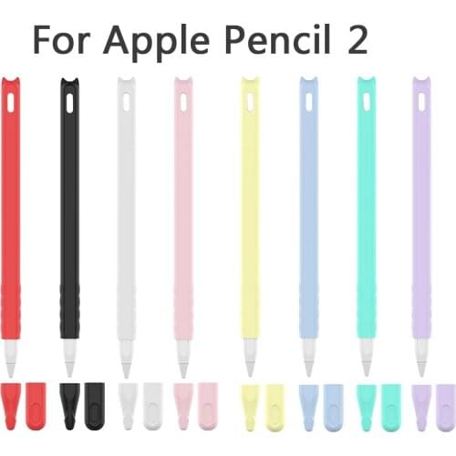 TPU Silicon Protective Pouch Cap Holder Lovely Cat Pattern Cover For Apple Pencil 2 Accessories Anti-scratch Case for Pencil 2nd