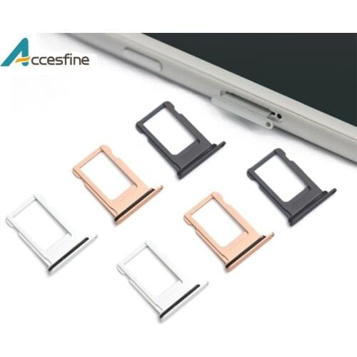 10PCS New SIM Card Tray Slot Holder for iPhone 8 Plus X 8P 8G SIM Card Adapter Replacement Parts