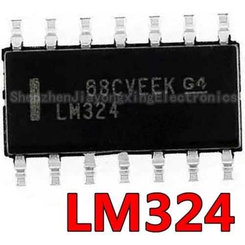 10PCS/Lot LM324 LM324N LM324DR SMD SOP-14 New Wholesale