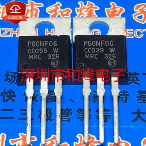 10PCS P60NF06 STP60NF06 TO-220