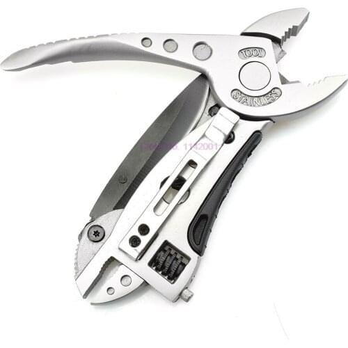 20set Outdoor Multitool Pliers Pocket Screwdriver Set Kit Adjustable Wrench Jaw Spanner Mini Repair Hand Tools Pocket Portable