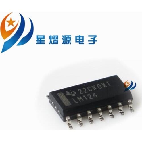 20PCS LM124DR LM124 LM124D SOP14 NEW ORIGINAL IN STOCK