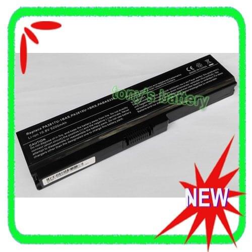 6 Cell Laptop Battery For Toshiba Equium U400 Portege M800 M900 Satellite M300 M305 M500 M640 A660 A665D L310 L510 L515