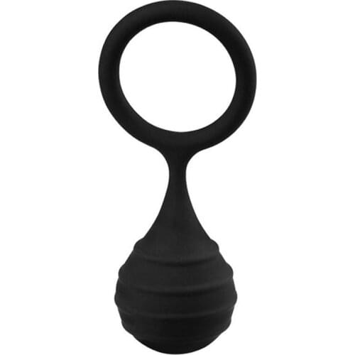 Free shipping!!!Male penis stretching exercise delay weight ball silicone cock ring scrotum bondage ballstretcher sex toys for m