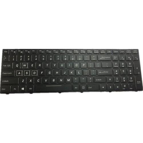 Laptop Keyboard For CLEVO NH58 NH58RDQ NH58RCQ NH58RAQ NH58RHQ Black US English UK English JP Japanese Edition