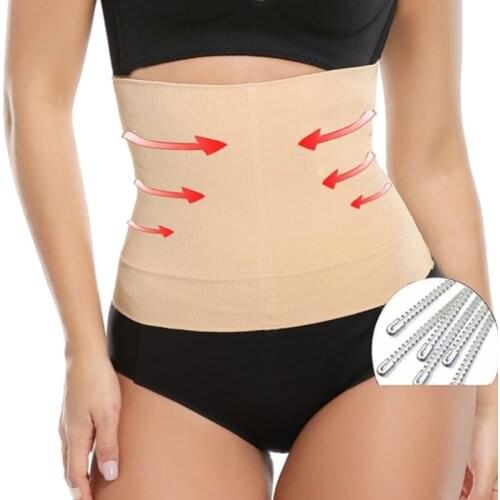 Premium Women Belly Shaper Slimming Body Shaper Maternity Waist Trainer Pulling Underwear Body Wraps Work for Tighten Loose Skin