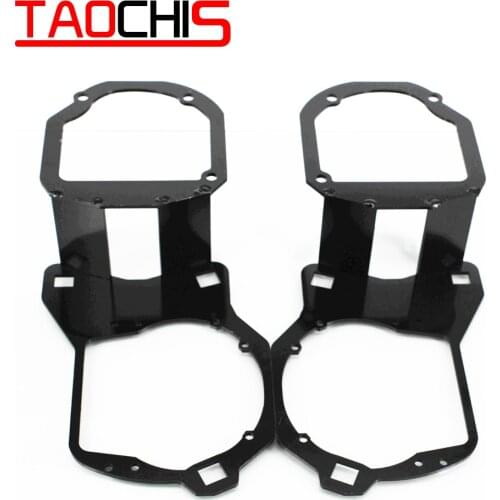 Taochis Car Styling Frame Adapter Module Set DIY Bracket Holder for Buick Encore 2013 2014 2015 Hella 3R 5 Projector Lens