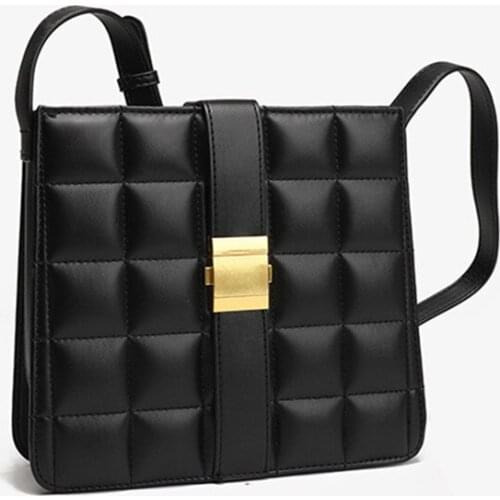 202 New Fashion All-match Large-capacity Sugar Cube Bag Ladies Simple Shoulder Diagonal Bag Purses and Handbags Luxury Designer