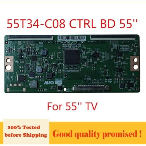 55T34-C08 CTRL BD 55'' Origional Product Profesional Test Board 55T34C08 55 T-Con Board Model 55T34 C08 / 55t34c08 Logic Board