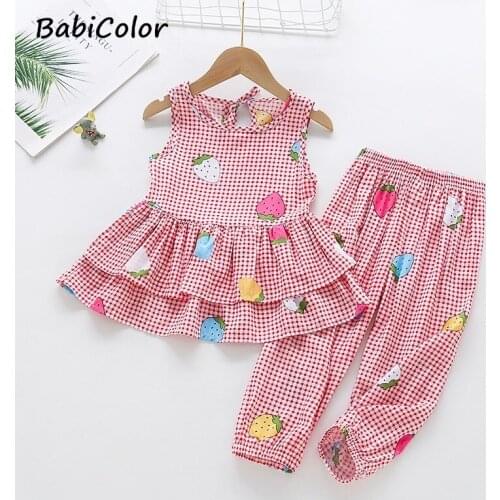 Girls Pajamas Set Summer Short Sleeve Childrens Sleepwear Set Fake Silk Pajamas Boy Pyjamas Sets for Kids Childrens Day Gift