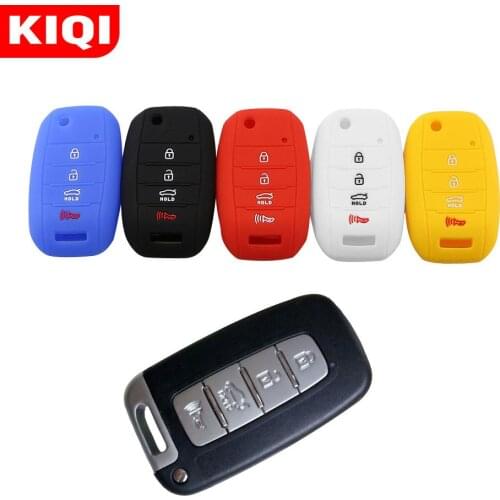 Silicon CAe Key Case Cover for Kia Sportage Cerato Optima K2 K3 K4 K5 Rio Picanto K2 Soul Sorento Ski Sedona 2016 Key Protector