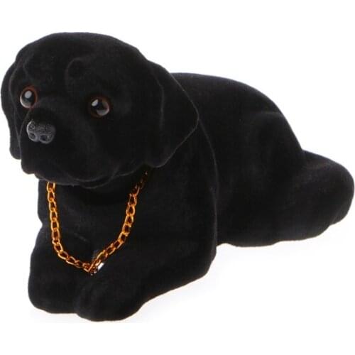 Car Styling Ornament Shaking Nodding Head Dog Doll Cute Bobblehead Auto Interior N84F