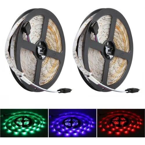 10M 600Leds Rgb Led Strip Light 3528 Dc12V 60Leds/M Fiexble Light Led Ribbon Tape Home Decoration Lamp