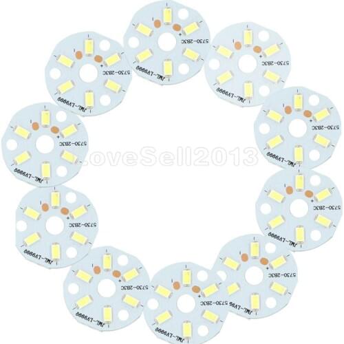 10PCS 3W 5730 White LED Emitting Diode SMD Highlight Lamp Panel LED Board NEW