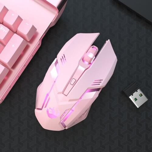 2.4G Wireless Mouse Rechargeable Charging Mouse Ultra-Thin Silent Mute Office Notebook Mice Opto-electronic For Office Laptop