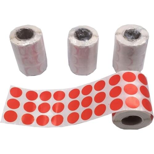 90PCS Reactivity Shoot Target 1Roll Portable Training Generic Self Adhesive Paintball Durable Aim Hunt Splatter Paper Target