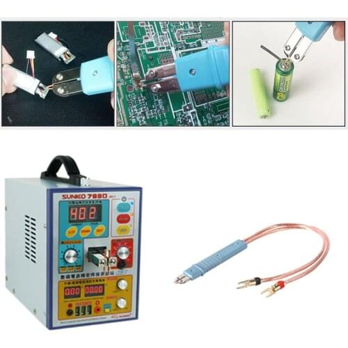 SUNNKO 769D SPOT WELDER MACHINE 110V/220V BATTERY WELDING MACHINE welding machine used 18650 battery pack spot welders