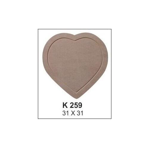 Wooden decorative-Gadgets-Heart Souffle paintable decorative objects декоративные предметы под роспись