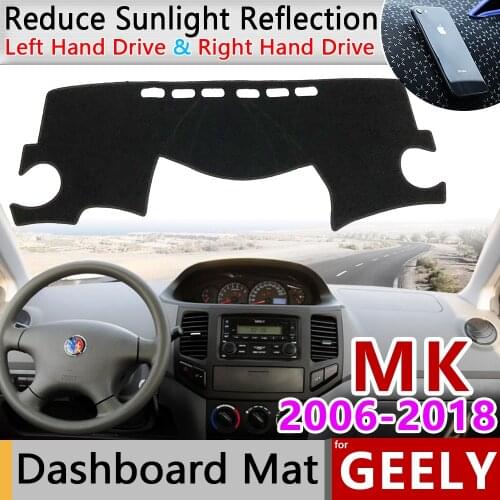 For Geely MK LG 2006~2018 EC6 Anti-Slip Mat Dashboard Cover Pad Sunshade Dashmat Accessories Englon Jinying 2009 2010 2011 2012