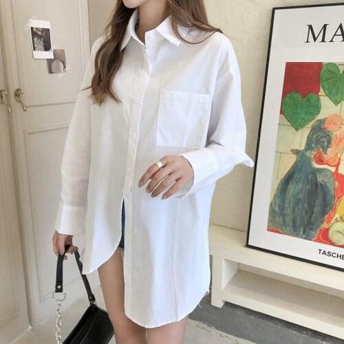 Celmia Elegant Long Sleeve White Shirt Women Shirts Office Ladies Work Wear Turn Down Collar Womens Tops Blusas Femme 960A