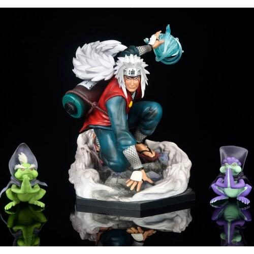 19cm Jiraiya Toad fairy action figure toys collection Christmas gift doll with box